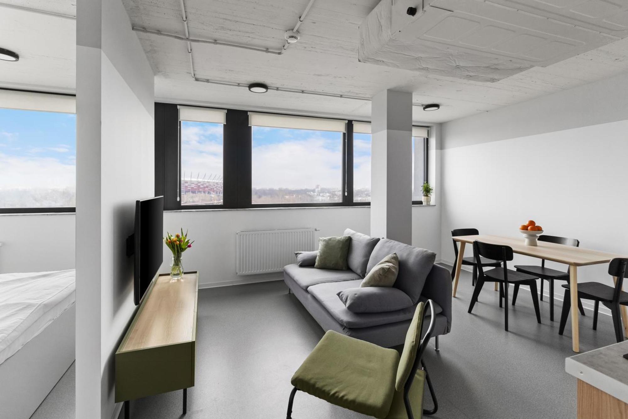 Zeitraum Solec Aparthotel Warsaw Exterior photo